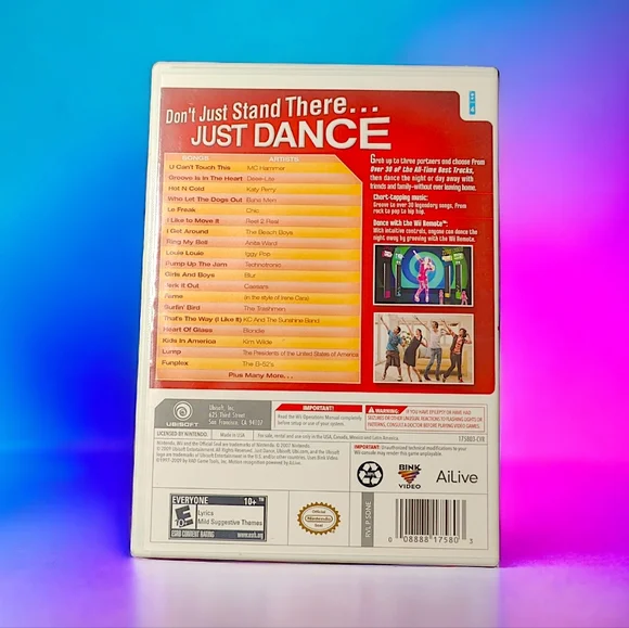 NINTENDO Wii Game Ubisoft Just Dance
